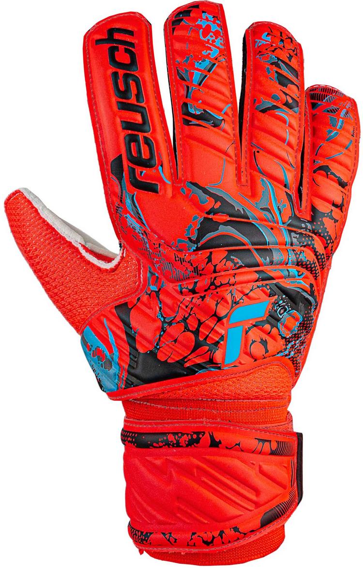 Reusch Reusch Attrakt Solid Torwarthandschuhe - 3334 bright red/future blue - 0 | SportScheck