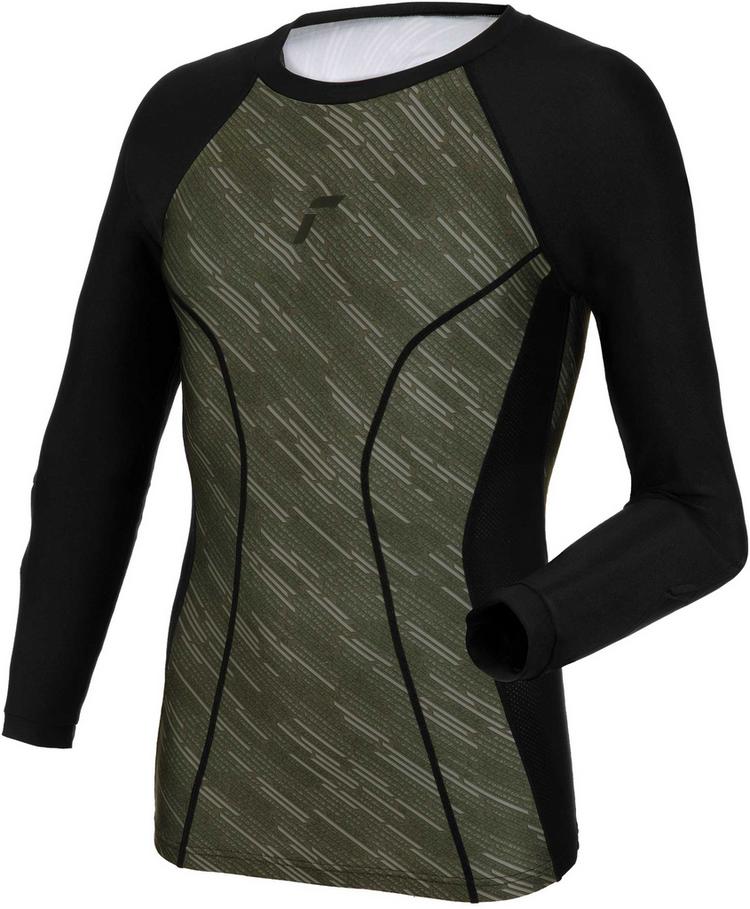 Reusch Reusch Padded Eco Undershirt Trikot - 7050 black / desert green - 0 | SportScheck