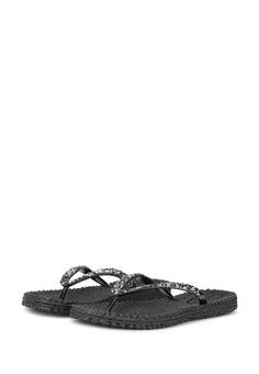 Ilse Jacobsen CHEERFUL03G Zehentrenner Damen schwarz