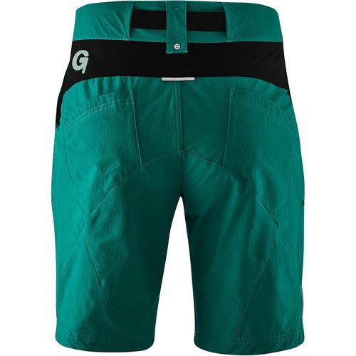 Rückansicht von Gonso Bike Arico Fahrradshorts Herren Grün