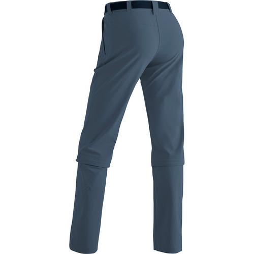 Rückansicht von Maier Sports Arolla Funktionsshorts Damen Indigo