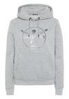 Chiemsee Hoodie Sweatshirt Damen - Medium Grey/Metallic