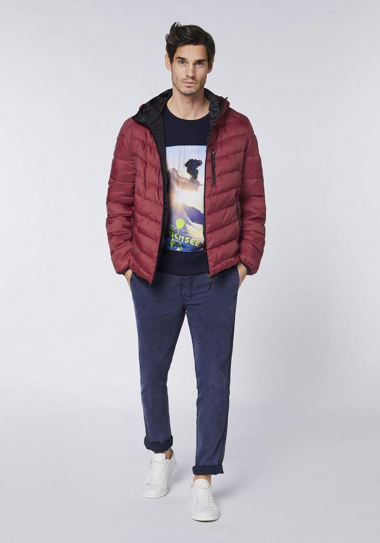 Chiemsee Chiemsee Steppjacke Jacke Herren - Dark Red/Black - 2 | SportScheck