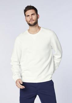 Rückansicht von Chiemsee Sweater Sweatshirt Herren Star White