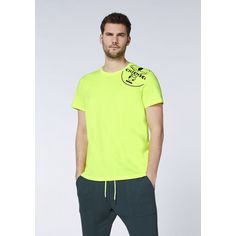 Rückansicht von Chiemsee T-Shirt T-Shirt Herren Safety Yellow
