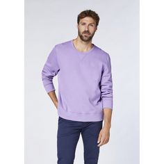 Rückansicht von Chiemsee Sweater Sweatshirt Herren Chalk Violet