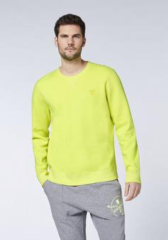 Rückansicht von Chiemsee Sweater Sweatshirt Herren Safety Yellow