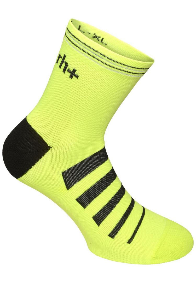 RH+ RH+ Unisex Code Sock Socken - Yellow Fluo/Black - 0 | SportScheck