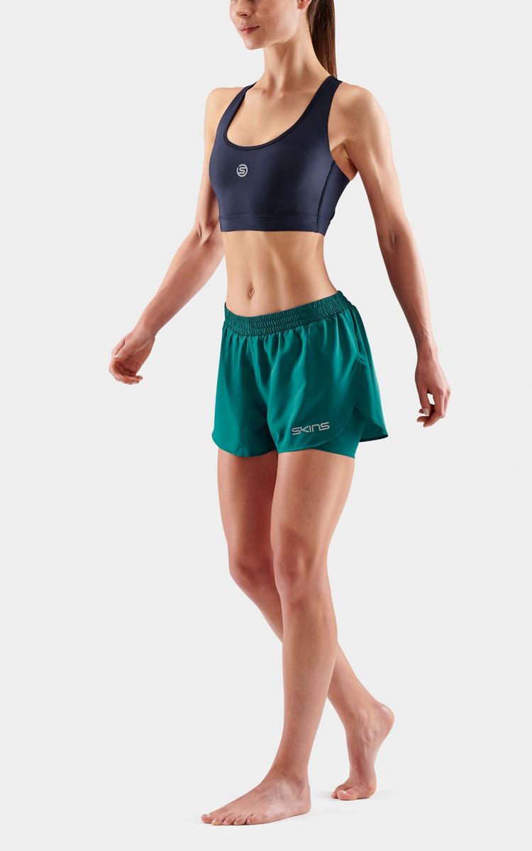 Skins Skins 2-in-1 Superpose Funktionsshorts Damen - lt teal - 2 | SportScheck