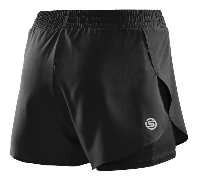 Skins Skins 2-in-1 Superpose Funktionsshorts Damen - black - 0 | SportScheck