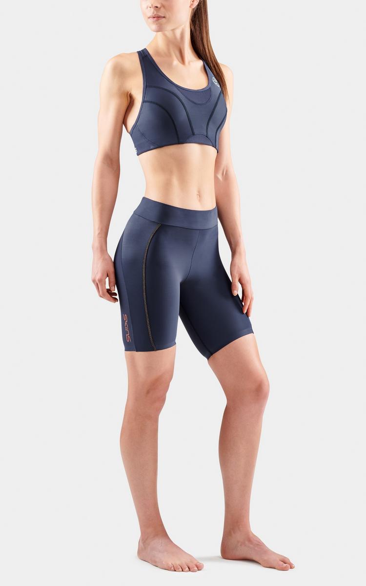 Skins Skins 3-Series Hi-Impact Bra BH Damen - navy blue - 1 | SportScheck