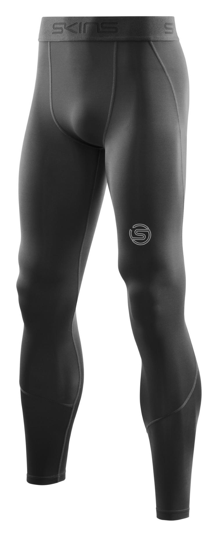 Skins Skins 2-Series Long Tight Tights Herren - black - 0 | SportScheck