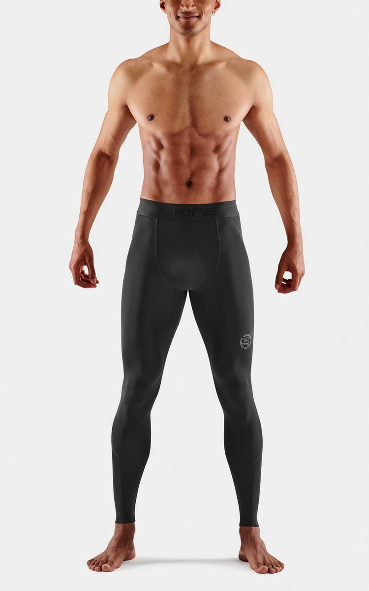 Skins Skins 2-Series Long Tight Tights Herren - black - 0 | SportScheck