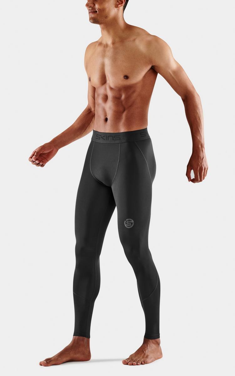 Skins Skins 2-Series Long Tight Tights Herren - black - 1 | SportScheck