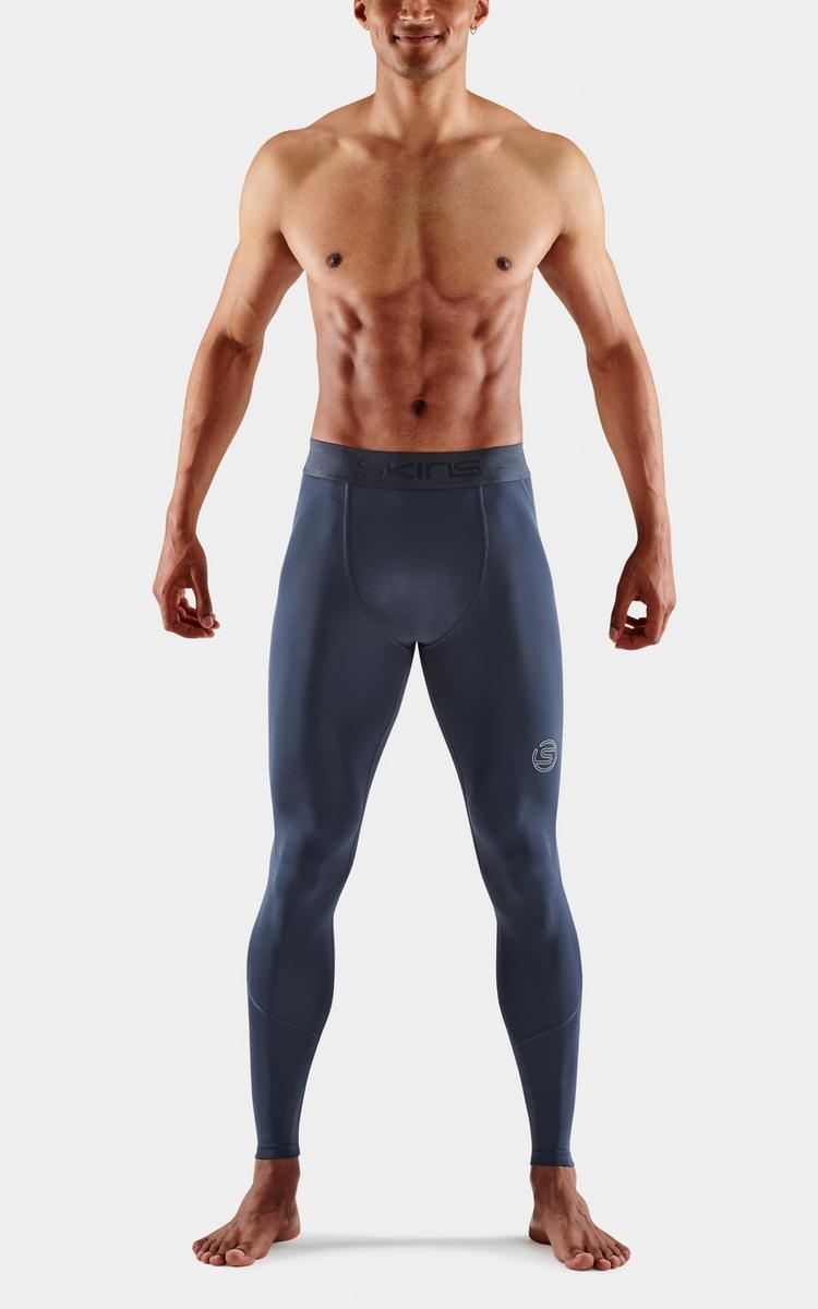Skins Skins 2-Series Long Tight Tights Herren - navy blue - 0 | SportScheck
