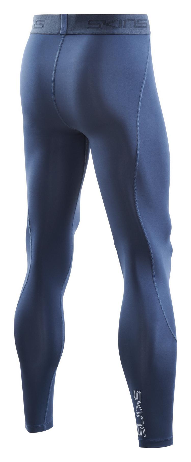 Skins Skins 2-Series Long Tight Tights Herren - navy blue - 0 | SportScheck