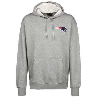 New Era NFL New England Patriots Detail Logo Hoodie Herren grau