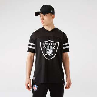 New Era NFL Las Vegas Raiders Outline Logo T-Shirt Herren schwarz / weiß