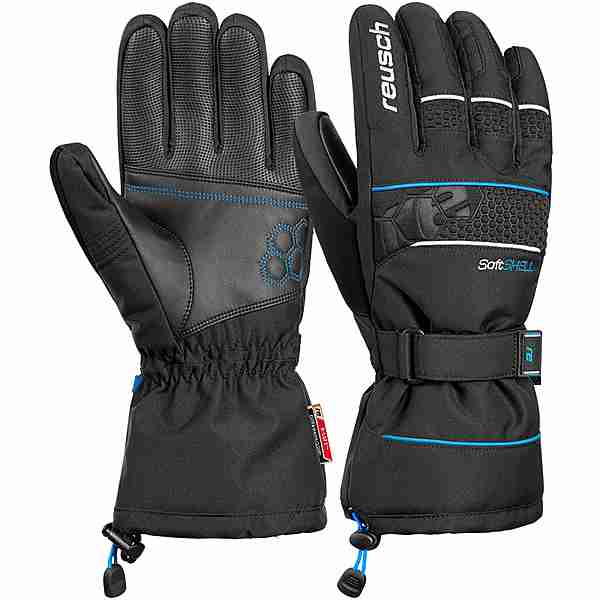 Reusch Connor R-TEX XT Skihandschuhe black / brilliant blue im Online Shop  von SportScheck kaufen | 