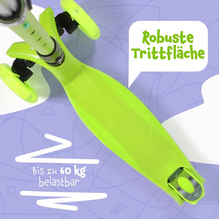 Apollo Apollo Roller Kids Whiz LED Wheels Scooter - gr&uuml;n - 0 | SportScheck