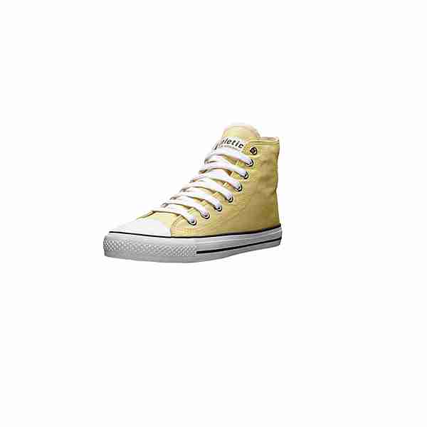 ethletic White Cap Hi Cut Sneaker Watersign Yellow | Just White