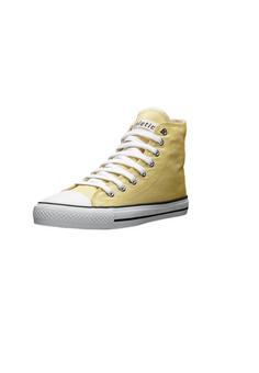 ethletic White Cap Hi Cut Sneaker Watersign Yellow | Just White