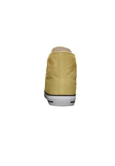 Rückansicht von ethletic White Cap Hi Cut Sneaker Watersign Yellow | Just White
