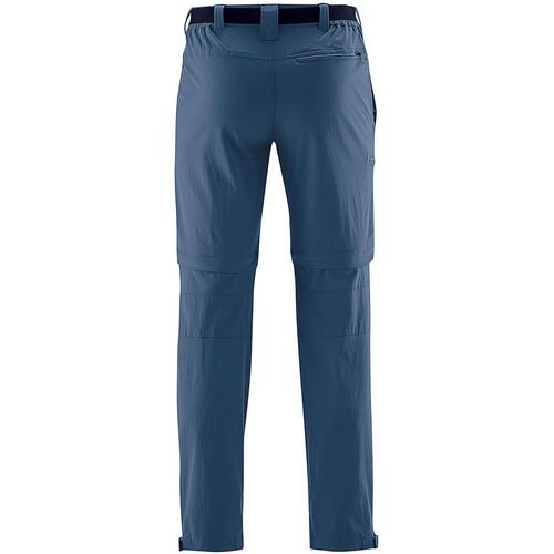Rückansicht von Maier Sports Tajo Trekkinghose Herren Indigo
