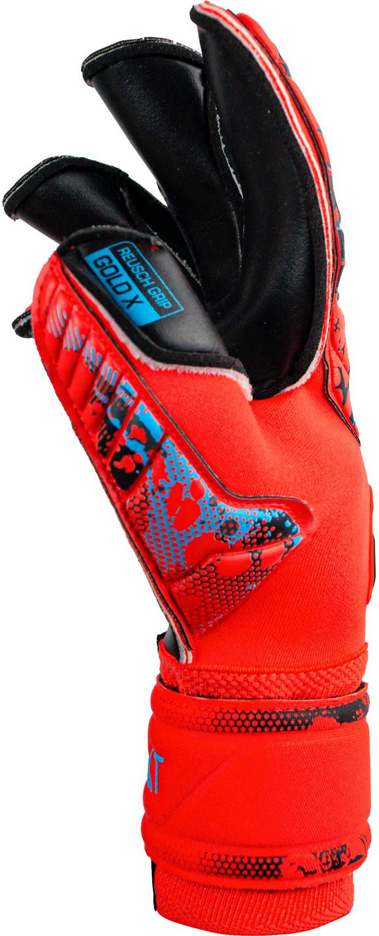 Reusch Reusch Attrakt Gold X Evolution Cut Torwarthandschuhe - 3333  brig red/futr blu/blck - 0 | SportScheck