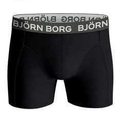 Rückansicht von Björn Borg Boxershort Hipster Herren Schwarz