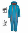Trollkids Nordkapp Skihose Kinder - Dunkelblau/Zimt