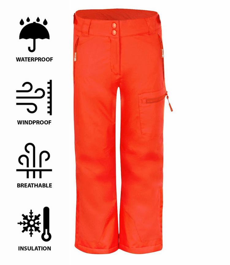 Trollkids Trollkids Hallingdal Skihose Kinder - Orange - 0 | SportScheck