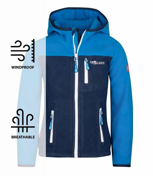 Trollkids Stavanger Fleecejacke Kinder