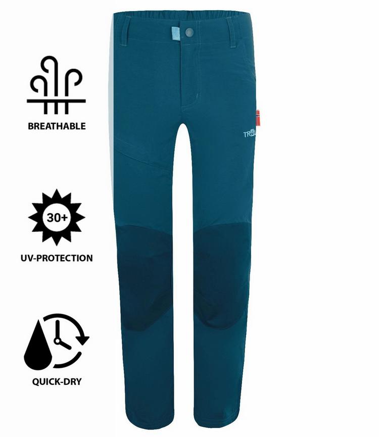 Trollkids Trollkids Hammerfest Trekkinghose Kinder - Petrolblau - 0 | SportScheck