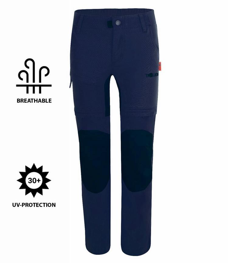 Trollkids Trollkids Arendal XT Trekkinghose Kinder - Marineblau / Orange - 0 | SportScheck