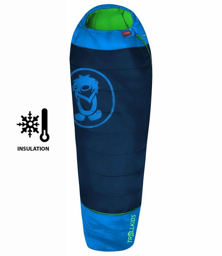 Trollkids Trollkids Fjell Dreamer Kunstfaserschlafsack Kinder - Marineblau / Gr&uuml;n - 0 | SportScheck