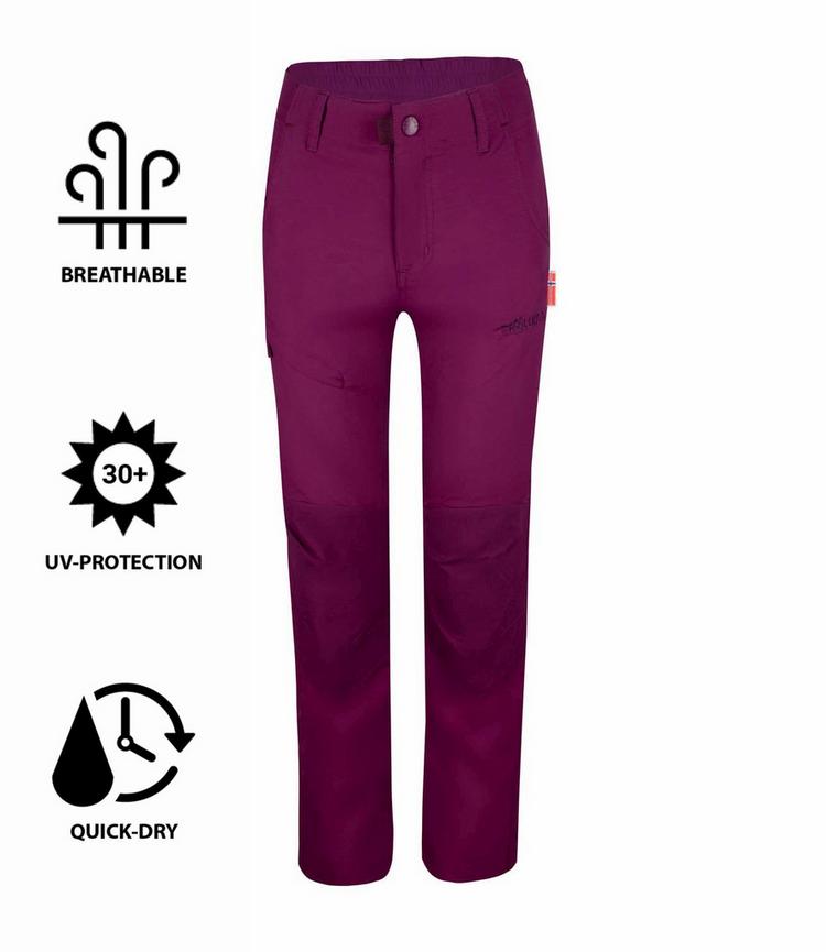 Trollkids Trollkids Hammerfest Trekkinghose Kinder - Maulbeere - 0 | SportScheck