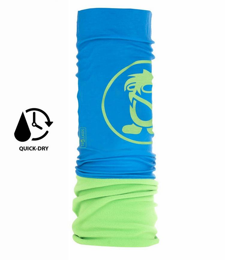 Trollkids Trollkids Troll Tuch Kinder - Mittelblau / Gr&uuml;n - 0 | SportScheck