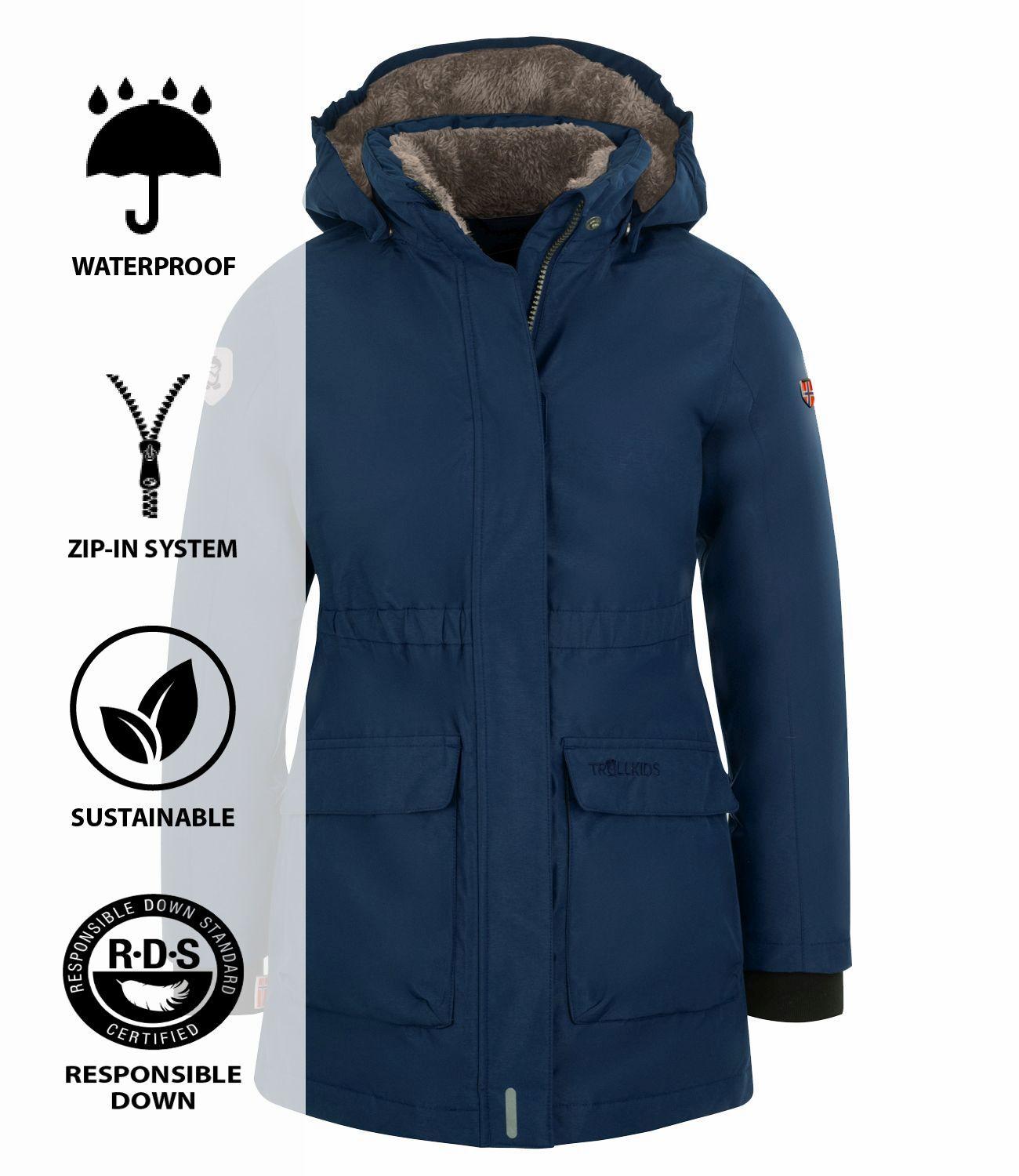 Trollkids Ski-Jacke RAULAND - Wasserdicht Atmungsaktiv Für Mädchen