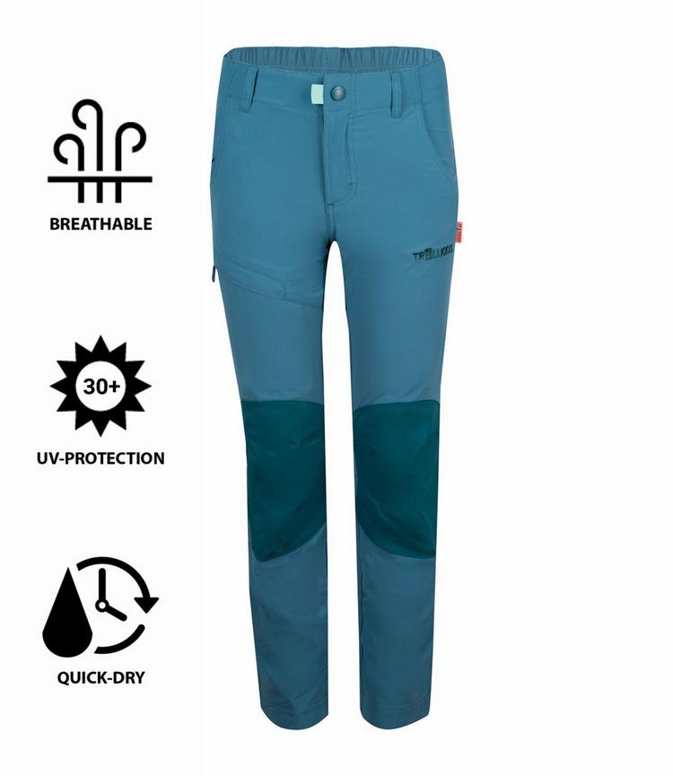 Trollkids Trollkids Hammerfest Trekkinghose Kinder - Teal-Gr&uuml;n - 0 | SportScheck