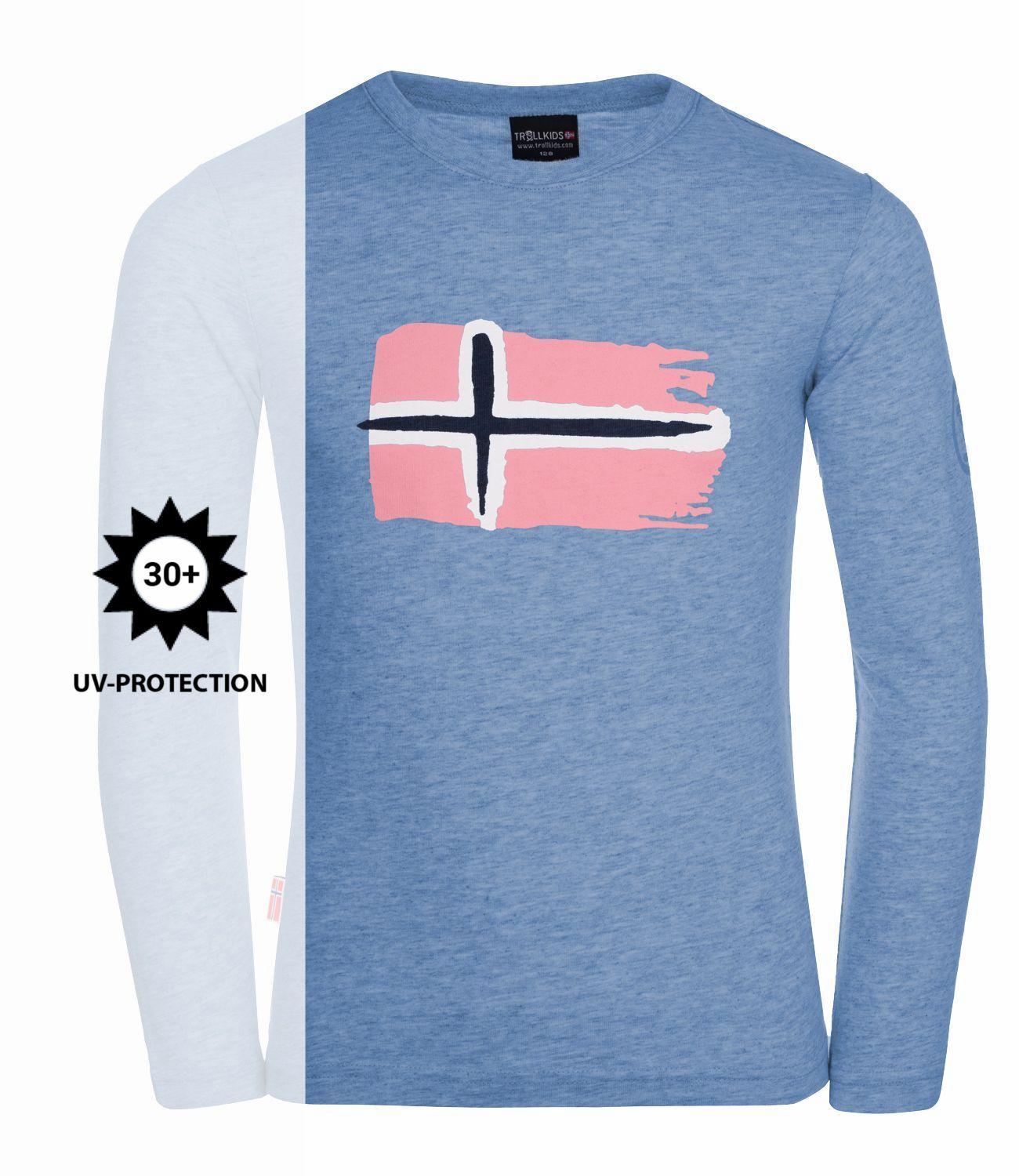 Trollkids Oslo T-Shirt Für Kinder – Leicht, Schnelltrocknend, Mit Lichtschutzfaktor 30+
