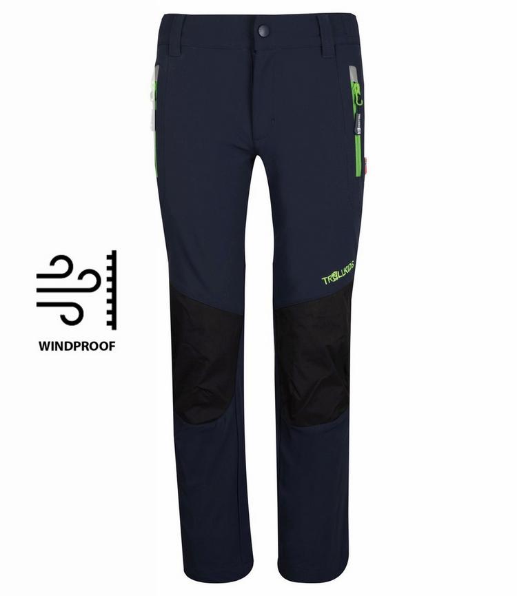 Trollkids Trollkids Lysefjord Trekkinghose Kinder - Marineblau / Orange - 0 | SportScheck