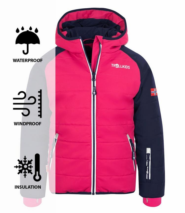 Trollkids Trollkids Hafjell PRO Winterjacke Kinder - Marineblau - 0 | SportScheck