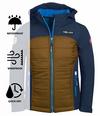 Trollkids Lysefjord Softshelljacke Kinder - Marineblau/Bronze/Azurblau