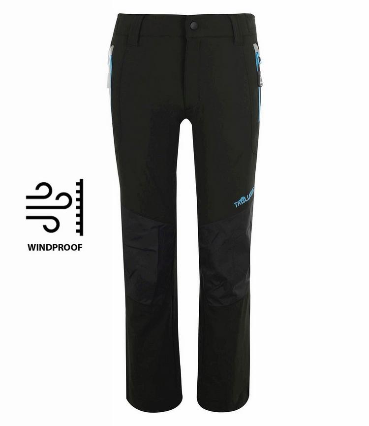 Trollkids Trollkids Lysefjord Trekkinghose Kinder - Schwarz / Mittelblau - 0 | SportScheck