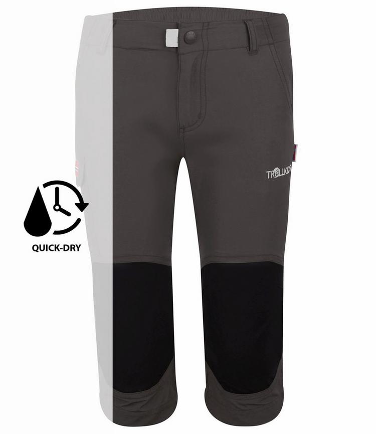 Trollkids Trollkids Hammerfest Trekkinghose Kinder - Dunkelgrau - 0 | SportScheck