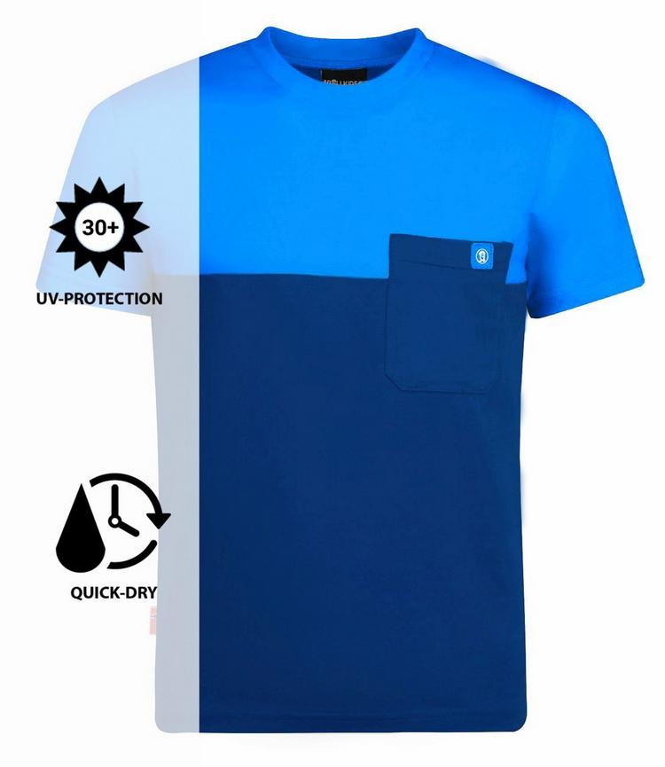 Trollkids Trollkids Bergen T-Shirt Kinder - Marineblau / Mittelblau - 0 | SportScheck