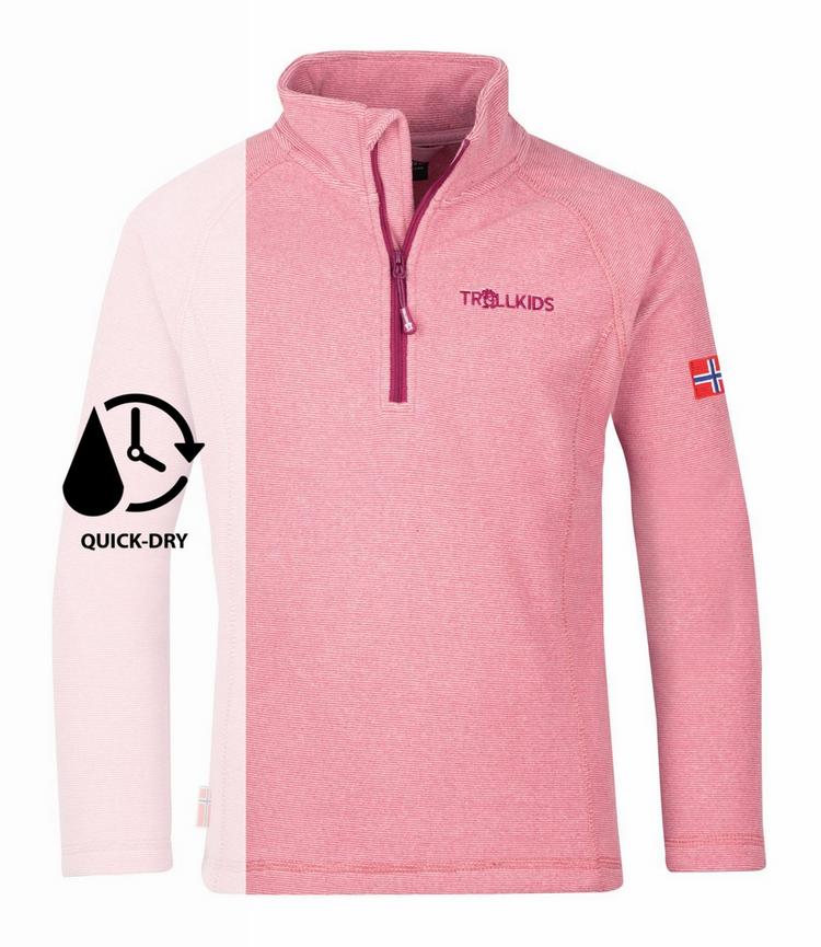 Trollkids Trollkids Rondane Fleecejacke Kinder - Violett/Pflaume - 0 | SportScheck