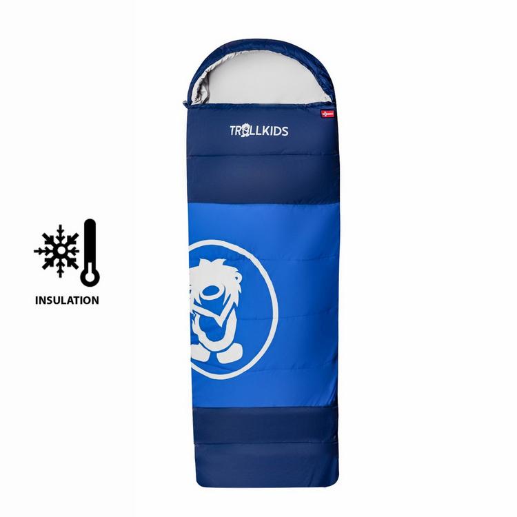 Trollkids Trollkids Midnight Sun Dreamer Kunstfaserschlafsack Kinder - Marineblau/Mittelblau - 0 | SportScheck