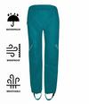 Trollkids Lofoten Trekkinghose Kinder - Teal-Gr&uuml;n